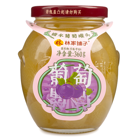 Leasun Food Grape in Syrup 360g