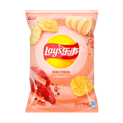 Lay’s Potato Chips (Spicy Crayfish Flavor) 70g