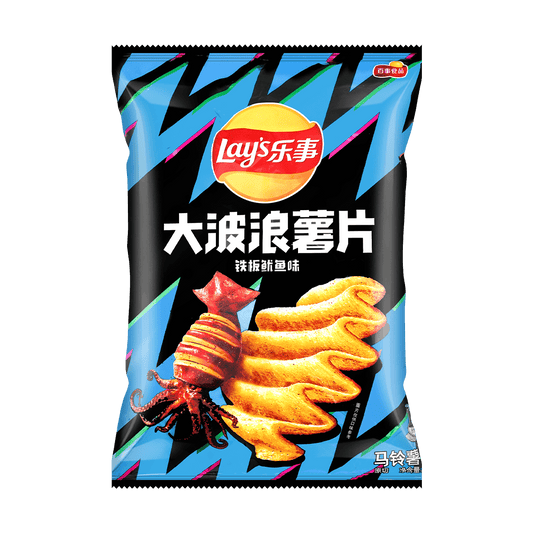 Lay’s Wave Potato Chips (Grilled Squid Flavor) 70g