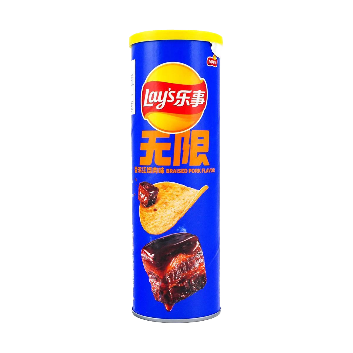 Lay’s Potato Chips Can Packaging (Braised Pork Flavor) 90g