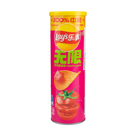 Lay’s Potato Chips Can Packaging (Tomato Flavor) 90g