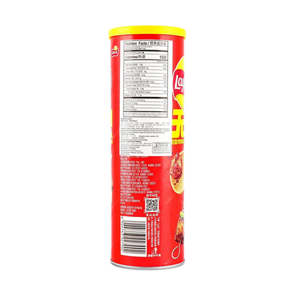 Lay’s Potato Chips Can Packaging (Sizzied Barbecue Flavor) 90g