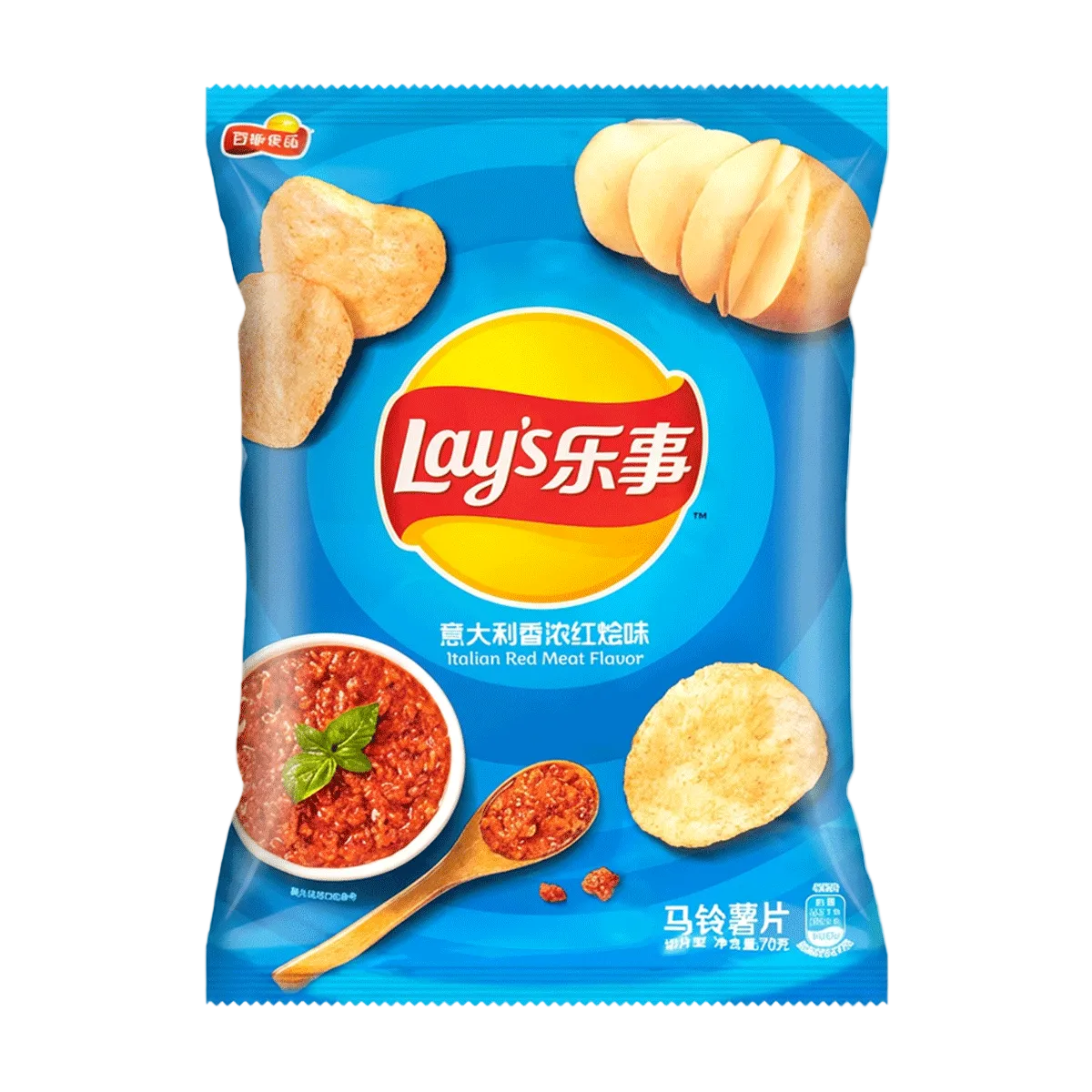 Lay’s Potato Chips (Italian Red Meat Flavor) 70g