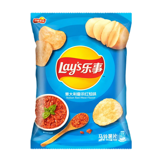 Lay’s Potato Chips (Italian Red Meat Flavor) 70g