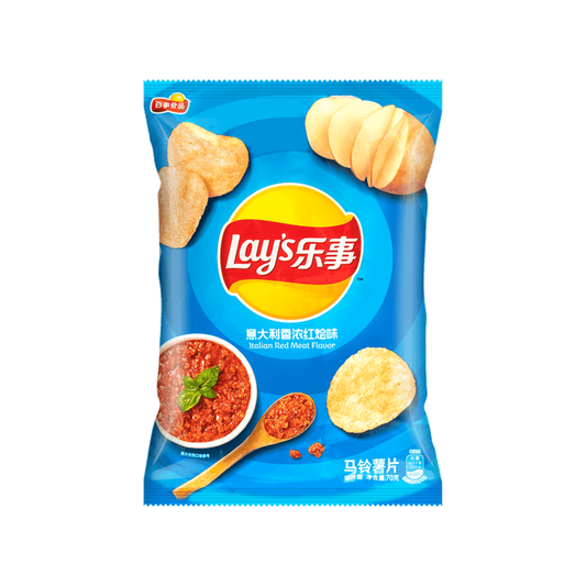 Lay’s Potato Chips (Italian Red Meat Flavor) 70g