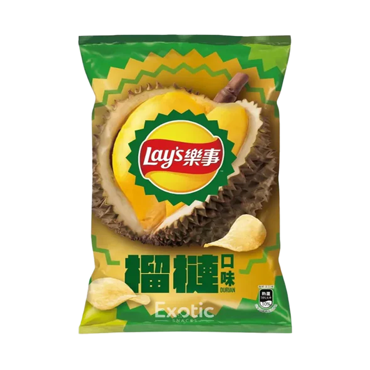 Lay’s Potato Chips (Durian Flavor) 70g