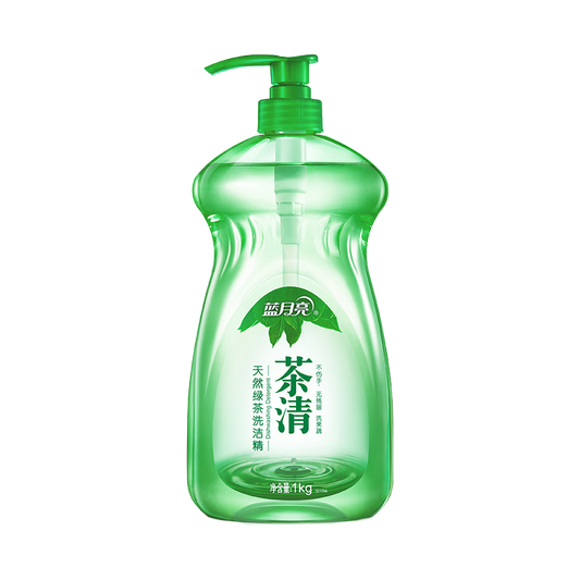 蓝月亮 天然绿茶洗洁精 - Blue Moon Green Tea Dishwashing Detergent 1kg