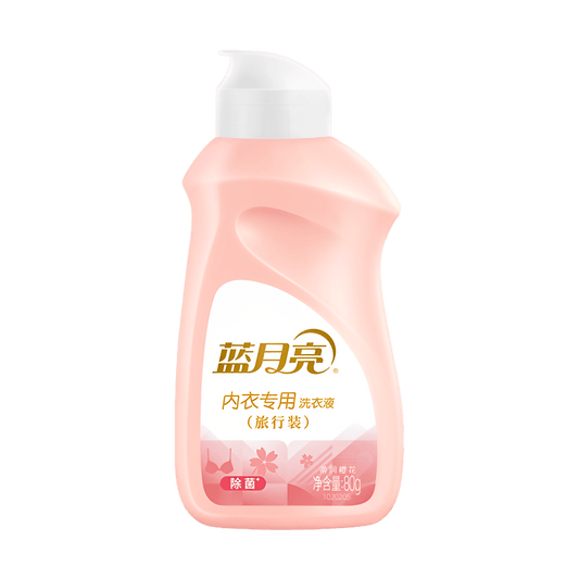 蓝月亮 内衣专用洗衣液 (柔软樱花) (旅行装) - Blue Moon Underwear Laundry Detergent (Cherry Blossoms) 80g