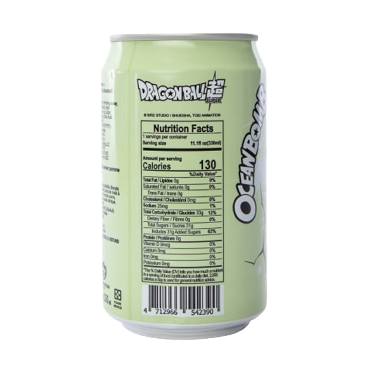 OCEAN BOMB Dragonball Apple Flavor Sparkling Water 330ml