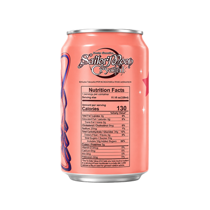 Ocean Bomb Sailor Moon Sparkling Water Strawberry 330ml
