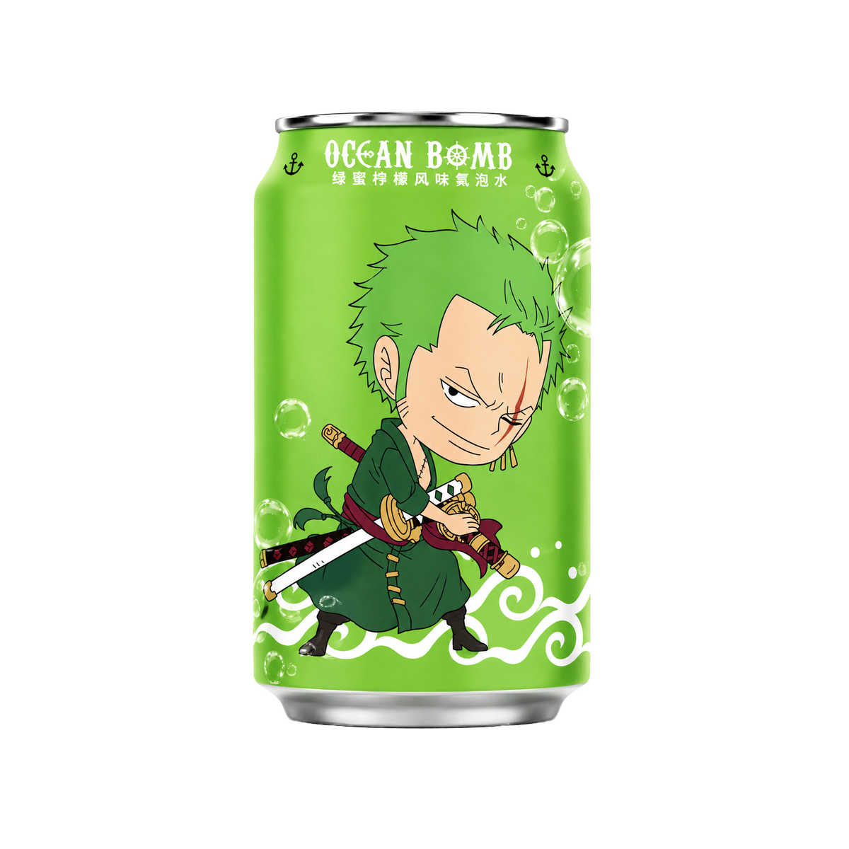 Ocean Bomb One Piece Sparkling Water Honey Lemon 330ml