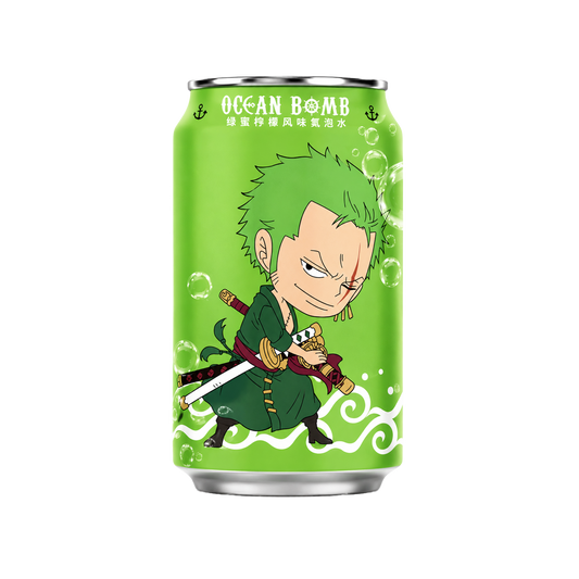 Ocean Bomb One Piece Sparkling Water Honey Lemon 330ml