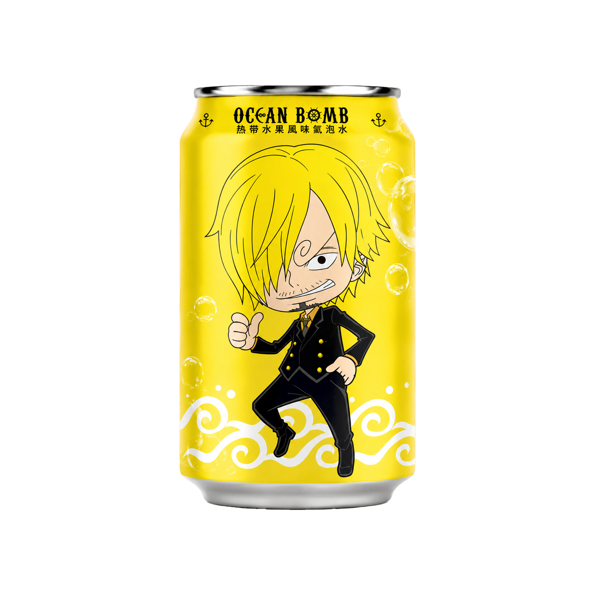 Ocean Bomb One Piece Sparkling Water Tropical Fruit 330ml