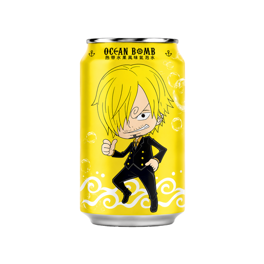 Ocean Bomb One Piece Sparkling Water Tropical Fruit 330ml