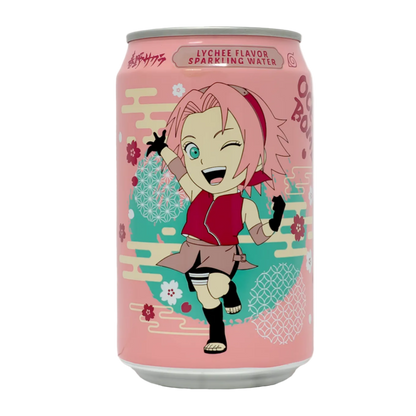 Ocean Bomb Naruto Sparkling Water Lychee Flavor 330ml