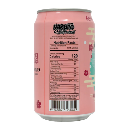 Ocean Bomb Naruto Sparkling Water Lychee Flavor 330ml