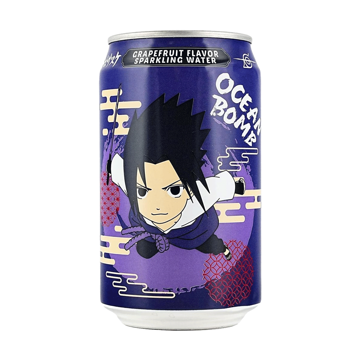 Ocean Bomb Naruto Sparkling Water Grapefruit Flavor 330ml