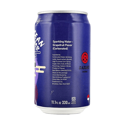 Ocean Bomb Naruto Sparkling Water Grapefruit Flavor 330ml