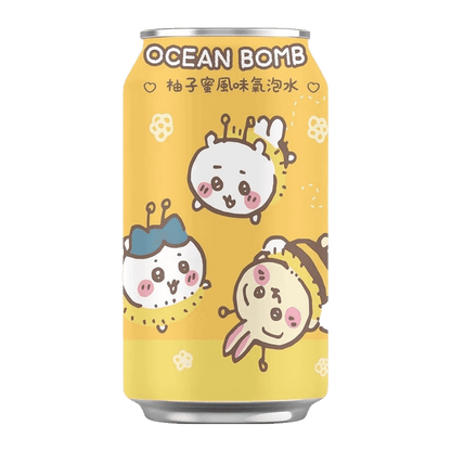 Ocean Bomb Chiikawa Sparkling Water Honey Pomelo