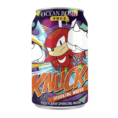 Ocean Bomb Sonic Sparkling Water Lemon Black Tea 330ml