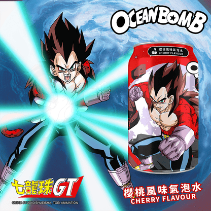Ocean Bomb Dragonball Sparkling Water Cherry (3 Designs)