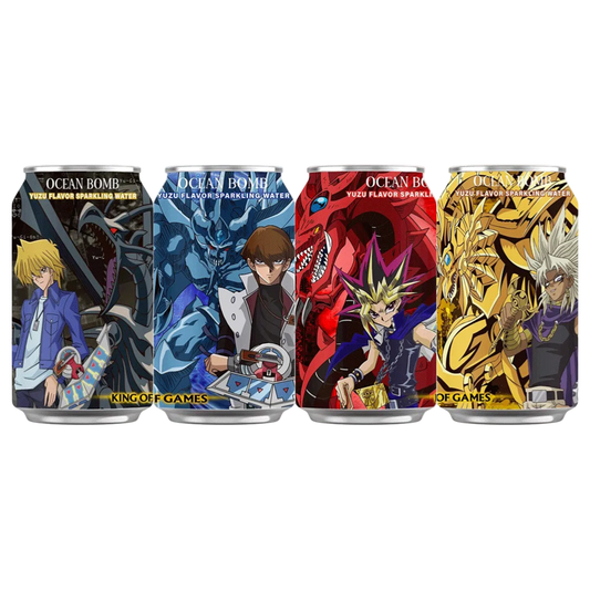 Ocean Bomb King of Game Sparkling Yuzu Flavor 330ml (4 Designs)
