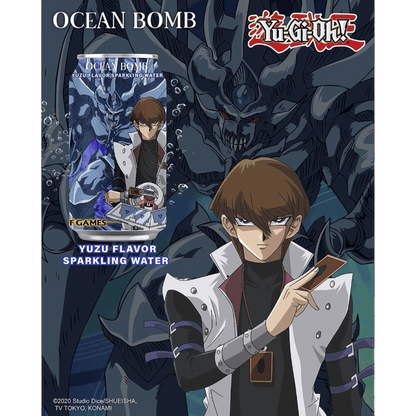 Ocean Bomb King of Game Sparkling Yuzu Flavor 330ml (4 Designs)