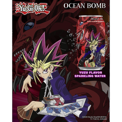Ocean Bomb King of Game Sparkling Yuzu Flavor 330ml (4 Designs)