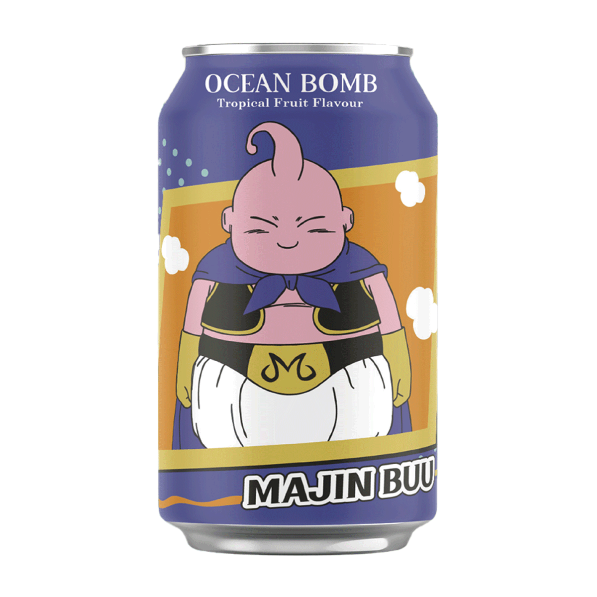 Ocean Bomb Dragonball Sparkling Water Tropical Fruit Flavor 330ml