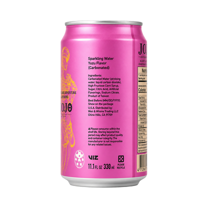 Ocean Bomb JoJo's Bizarre Adventure Sparkling Water Yuzu Flavor 330ml