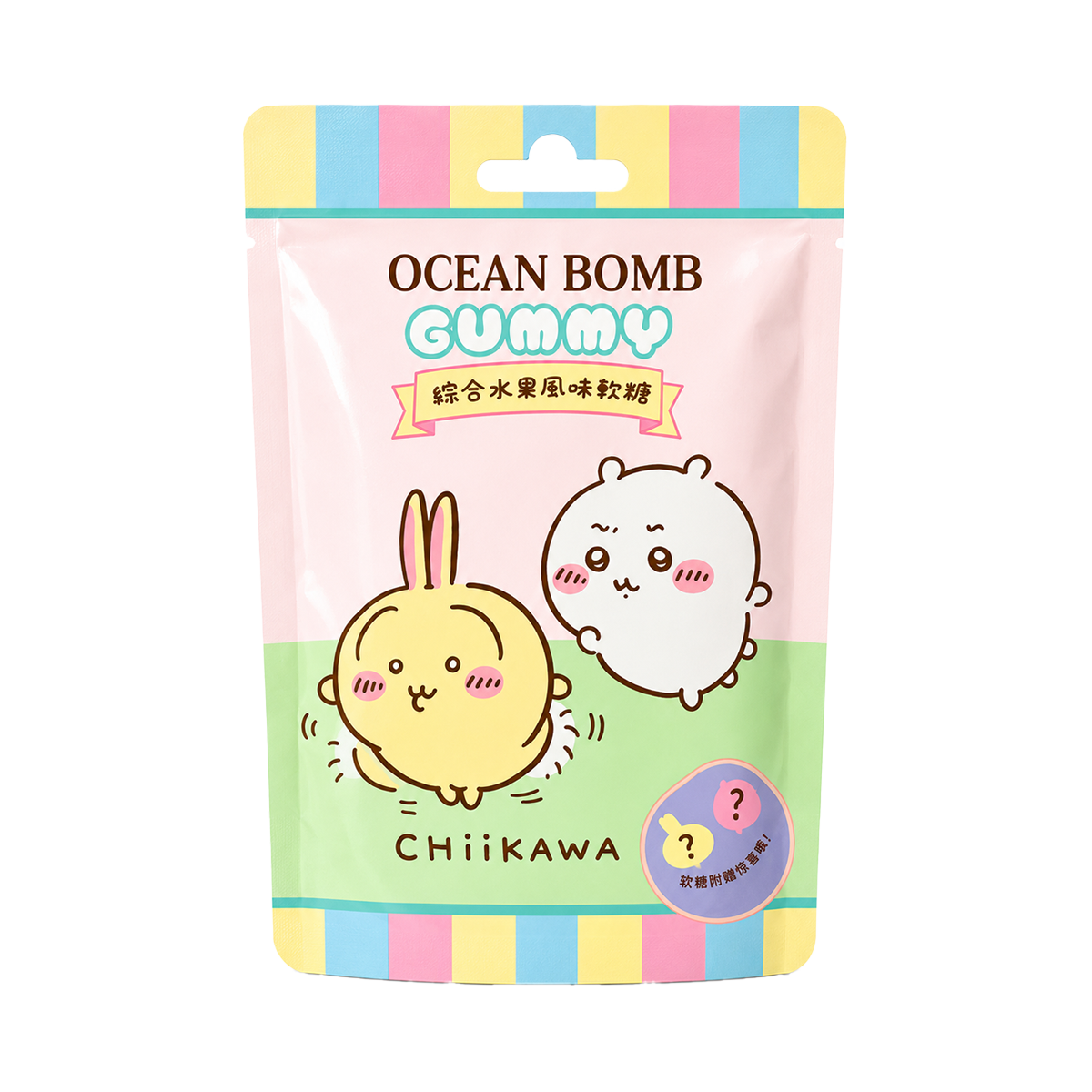 Ocean Bomb Chiikawa Assorted Fruit-Flavored Gummy (Strawberry & Mango) 30g