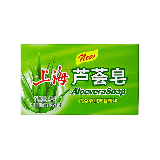 上海制皂 芦荟皂 - Shanghai Soap Aloe Soap 125g