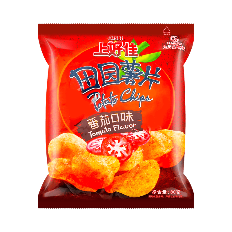 OISHI Potato Chips (Tomato Flavor) 50g