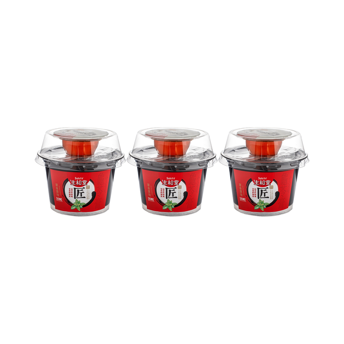 Sunity Herbal Jelly Original Flavors (200g+15ml)*3cups