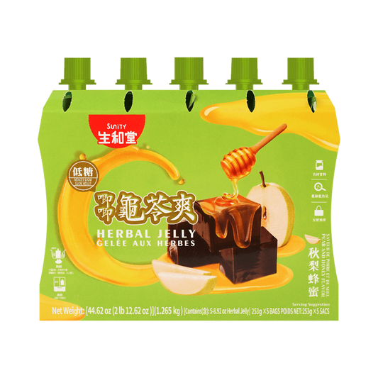 Sunity Herbal Jelly Drink Pear & Honey Flavor 253g*5bags