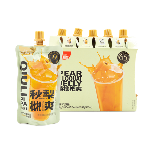 Sunity Pear Loquat Flavor Jelly 150g*5bags