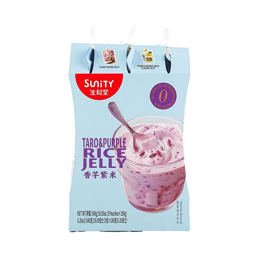 Sunity Taro & Purple Rice Jelly 180g*3bags