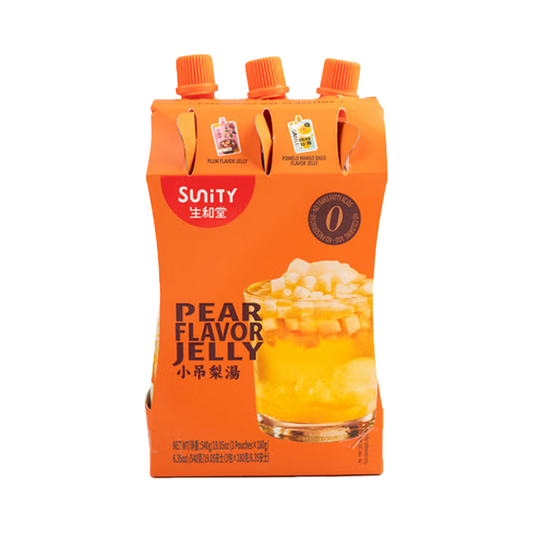 Sunity Pear Flavor Jelly 180g*3bags