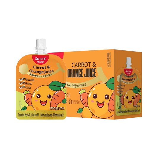 Sunity Carrot & Orange Juice 100ml*10bags