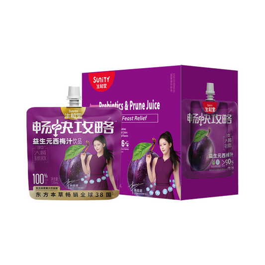Sunity Prebiotics & Prune Juice 120ml*7bags