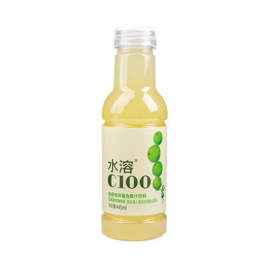 C100 Calamansi Flavor Juice Water 445ml