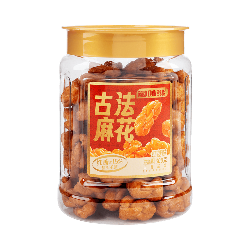 Taoweixiong Brown Sugar Dough Twist 300g
