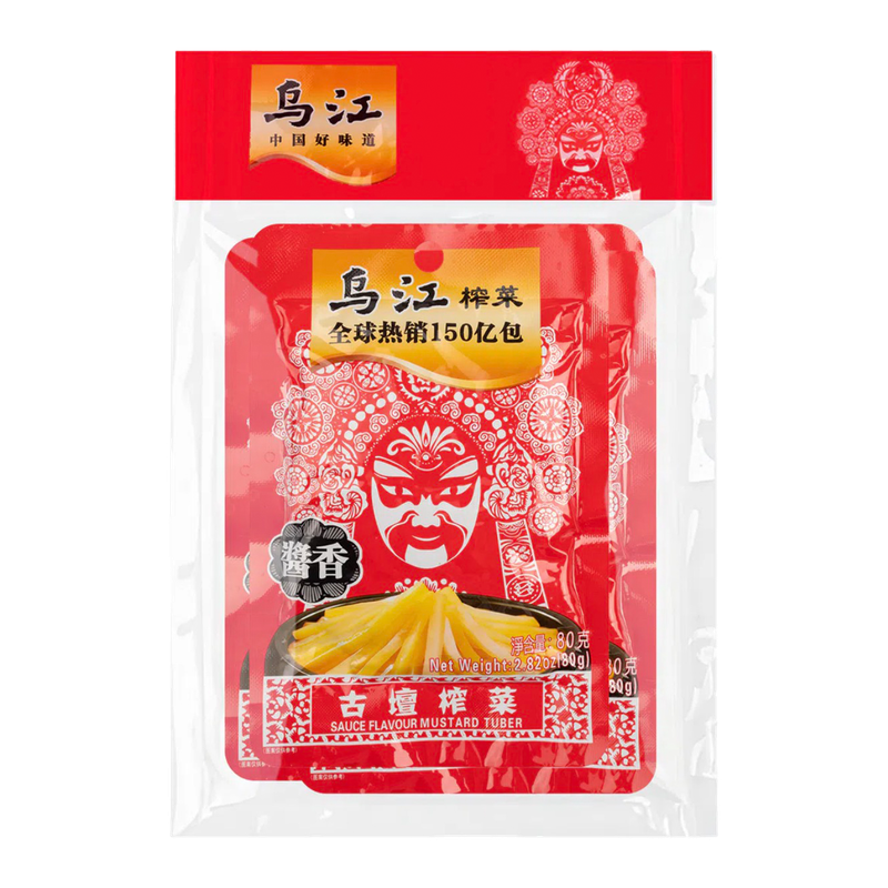 Wujiang Sauce Flavor Maustard Tuber 80g*4