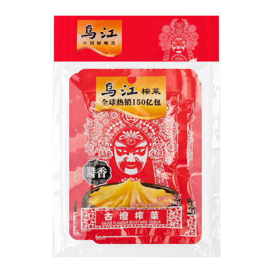 Wujiang Sauce Flavor Maustard Tuber 80g*4