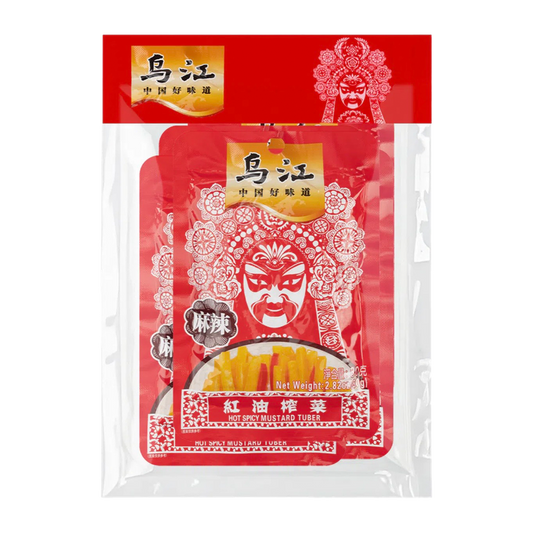 Wujiang Hot Spicy Flavor Maustard Tuber 80g*4