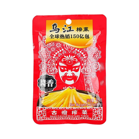 Wujiang Sauce Flavor Maustard Tuber 80g