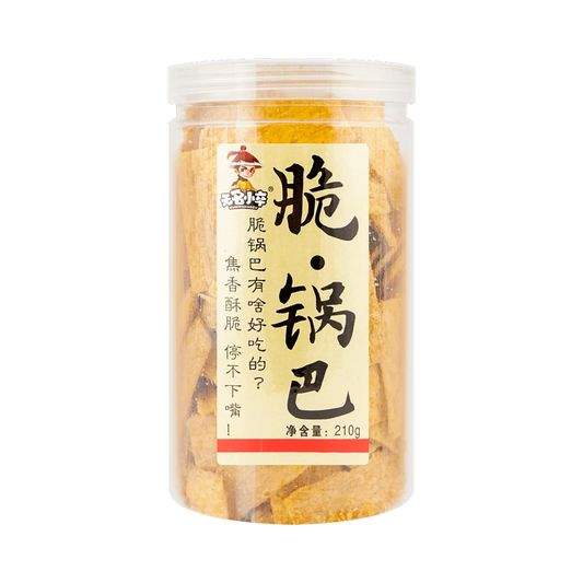 Mr. Nobody Wu Crispy Rice Crust (Steak Flavor) 210g