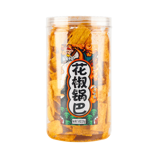 Mr. Nobody Wu Crispy Sichuan Peppercorns Rice Crust 210g