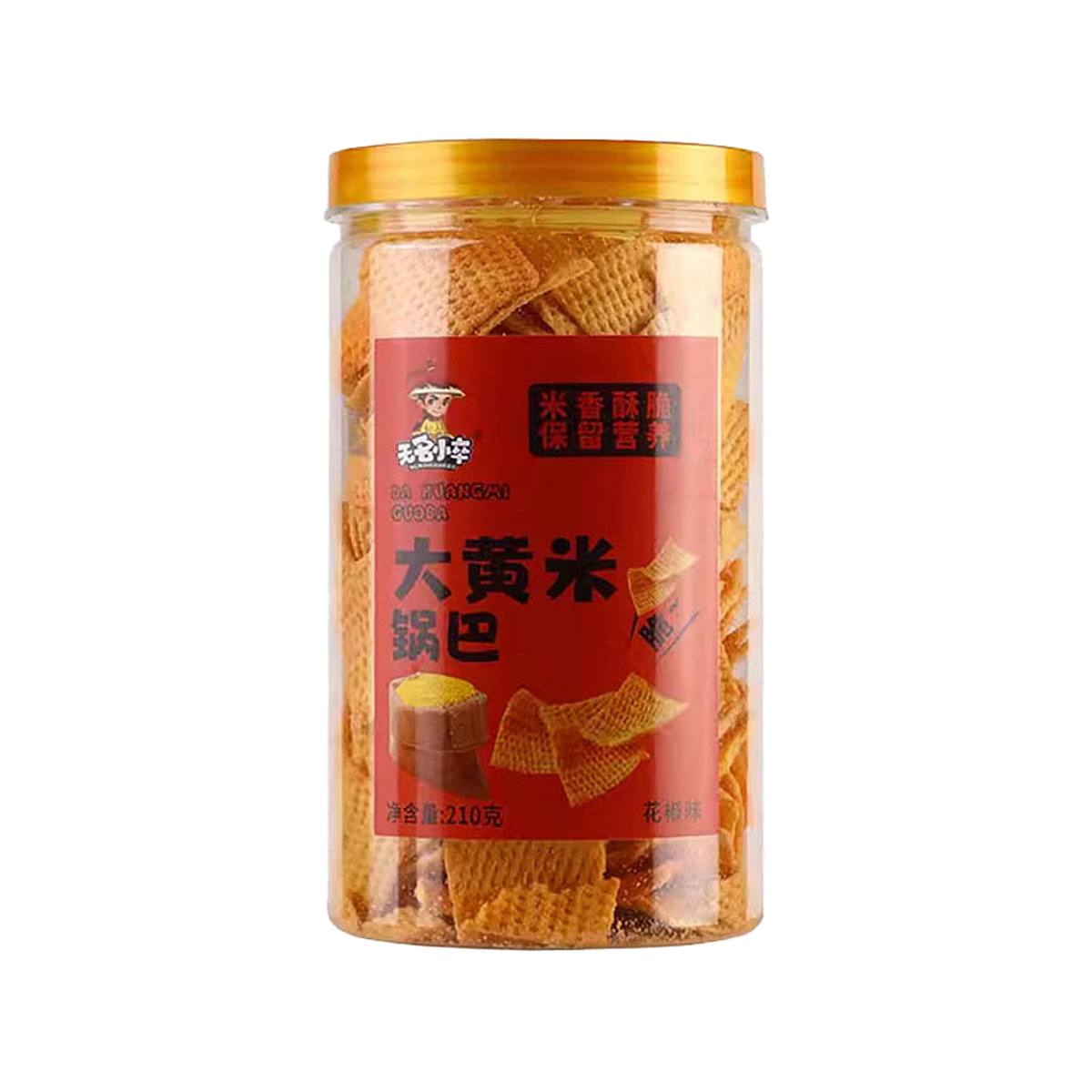 Mr. Nobody Wu Crispy Glutinous Millet Chips (Sichuan Peppercorn Flavor) 210g