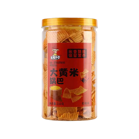 Mr. Nobody Wu Crispy Glutinous Millet Chips (Sichuan Peppercorn Flavor) 210g
